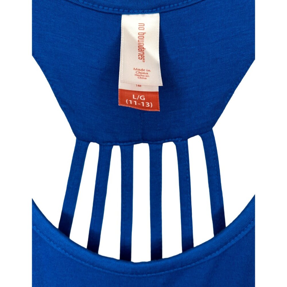 Blue Maxi Dress Size L - Picture 4 of 5